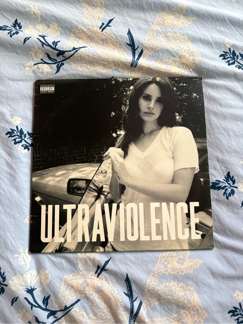 Lana Del Rey ULTRAVIOLENCE Vinyl Album - Black & White Cover